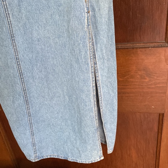 Vintage Denim and Lace Dress - Picture 9 of 9